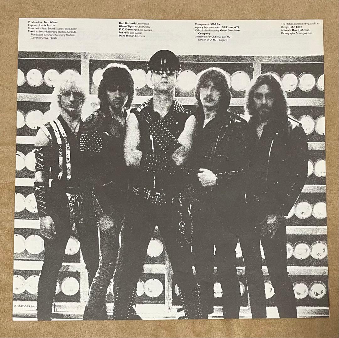 ジューダス・プリースト「Screaming for Vengeance」レコード