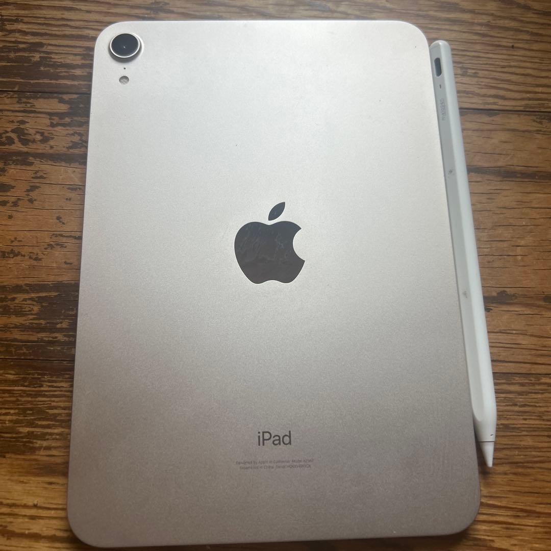 iPadmini 6 64GB Wi-Fi スペースグレイ　pen