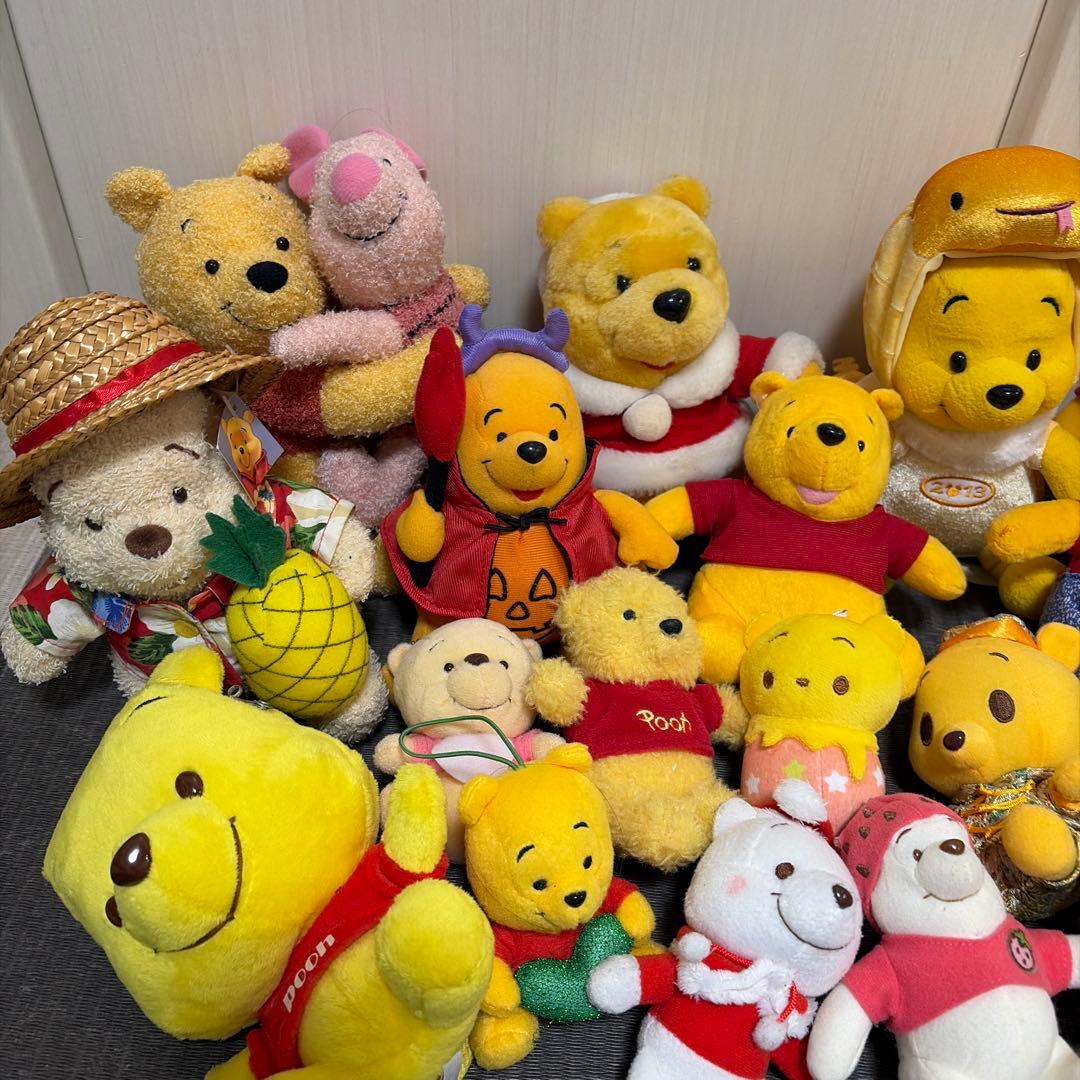 ディズニー プーさん　ぬいぐるみ　まとめ売り　大量