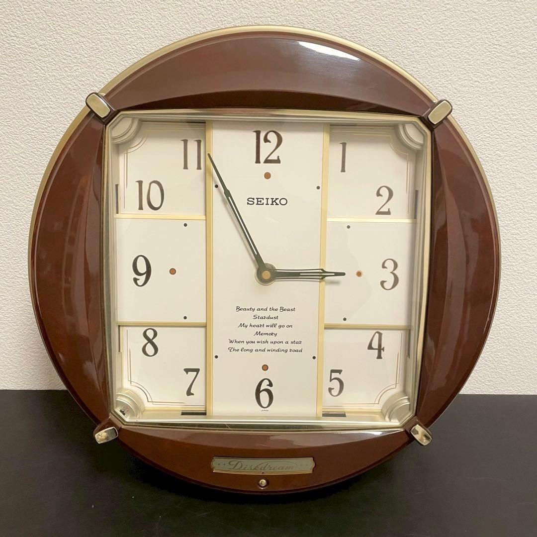 【希少品】SEIKO RE544Bディスクドリーム からくり時計