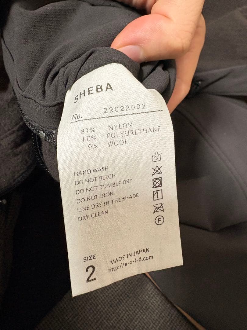 ジャケット・アウター SHEBA 22AW SIBLE LEVEL5 JKT