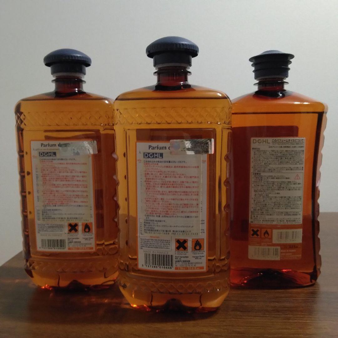 ランプベルジェオイル新品未使用1L×3本 + おまけ(開封済みオイル1L×1本)