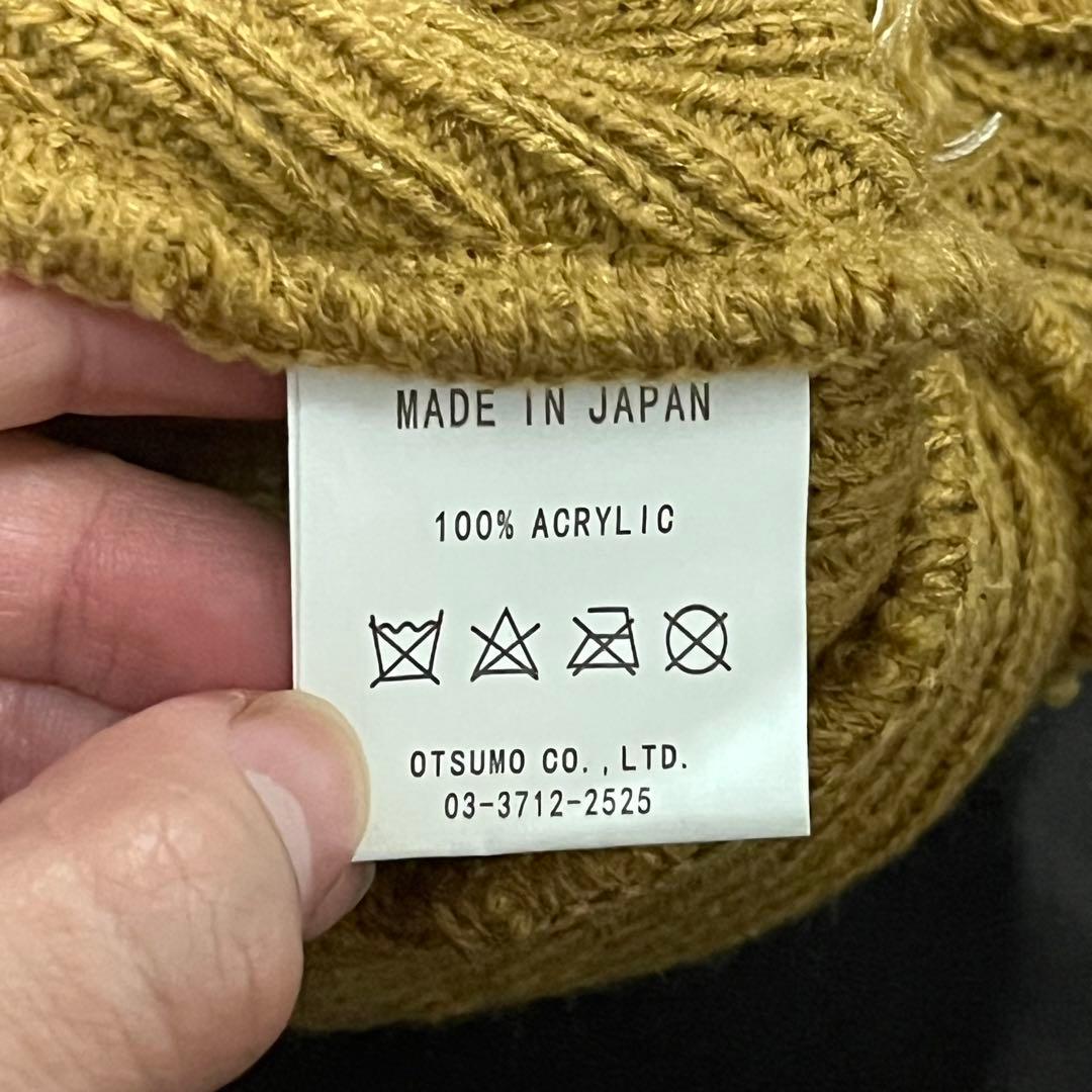HUMAN MADE ポンポン ニット帽 ニットキャップ ロゴ