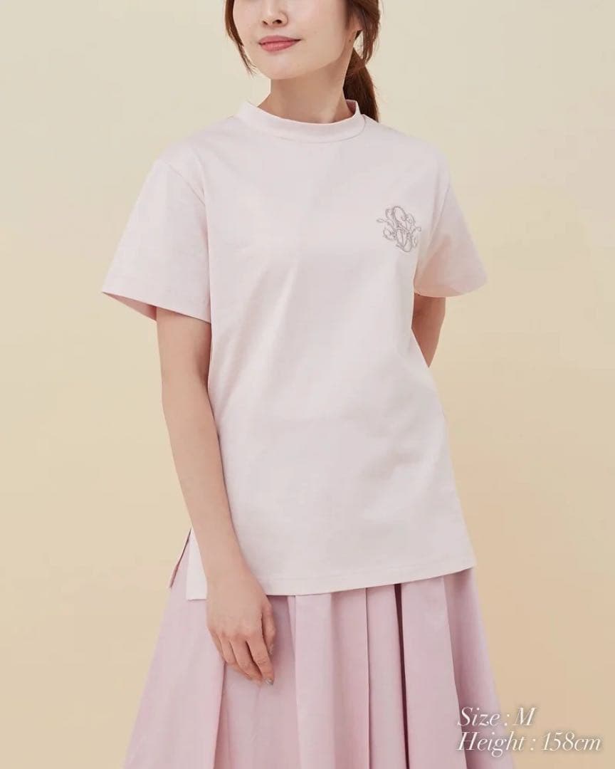 【セブンテンバイミホカワヒト】　Tシャツ ピンク Mサイズ