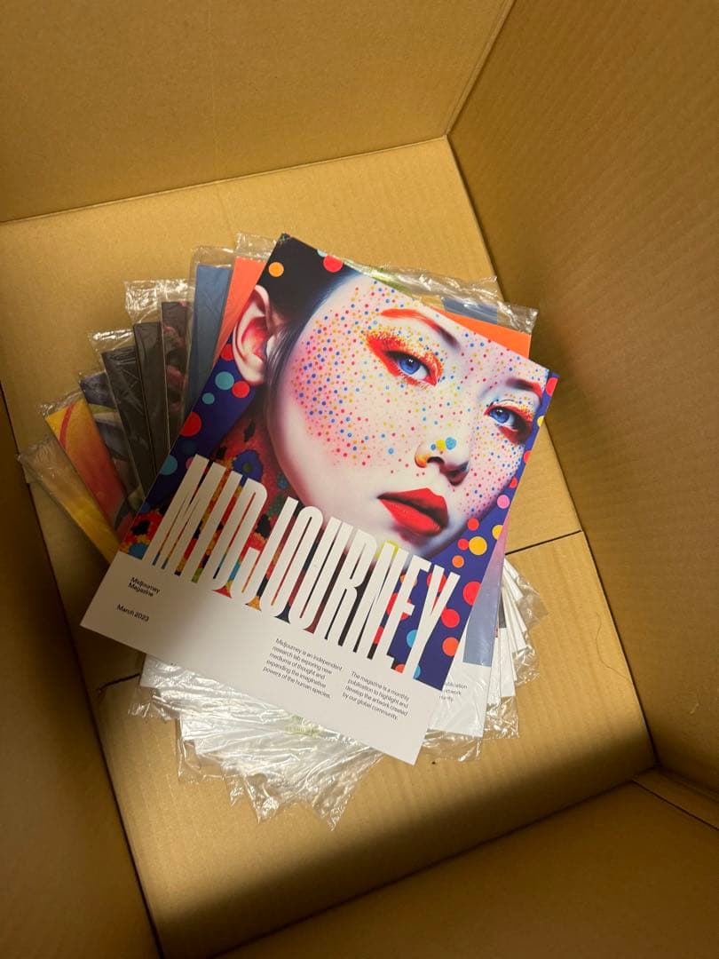 Midjourney Magazine Vol.1-9セット