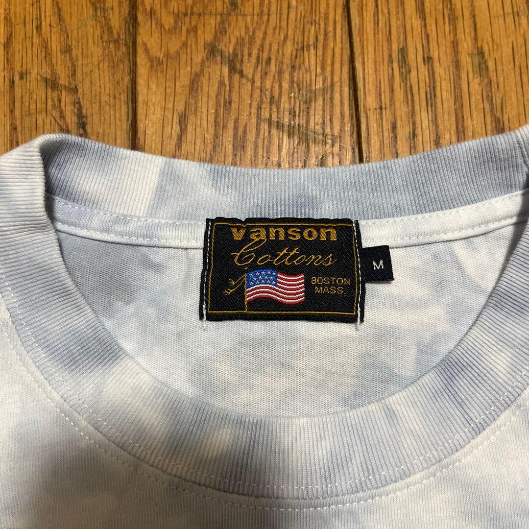 vanson スケルトンプリント Tシャツ M