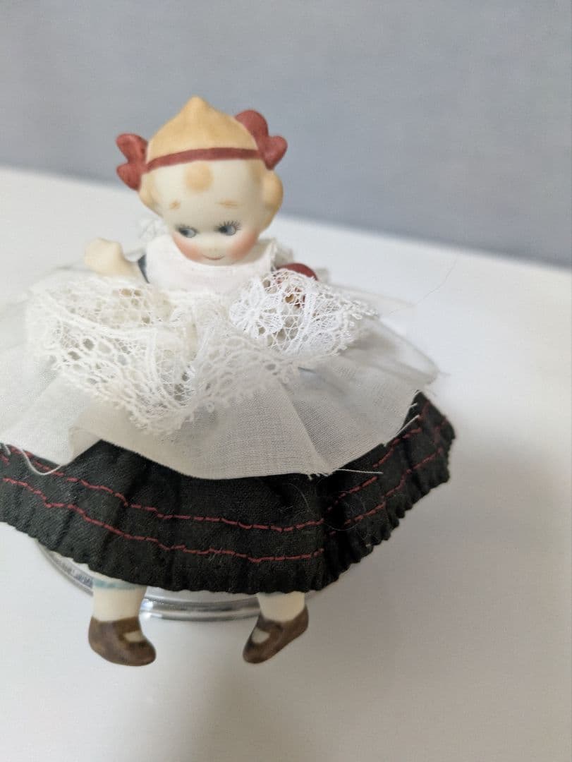 創作人形作家　ビスクドール　オルゴール