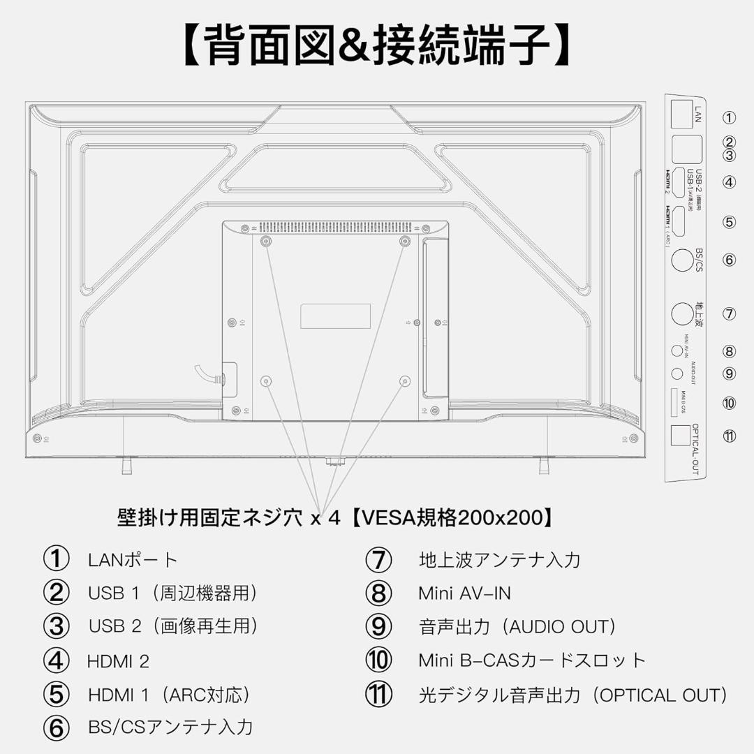 【新生活応援セール開催中！】FPD 43インチ テレビ Wチューナー搭載