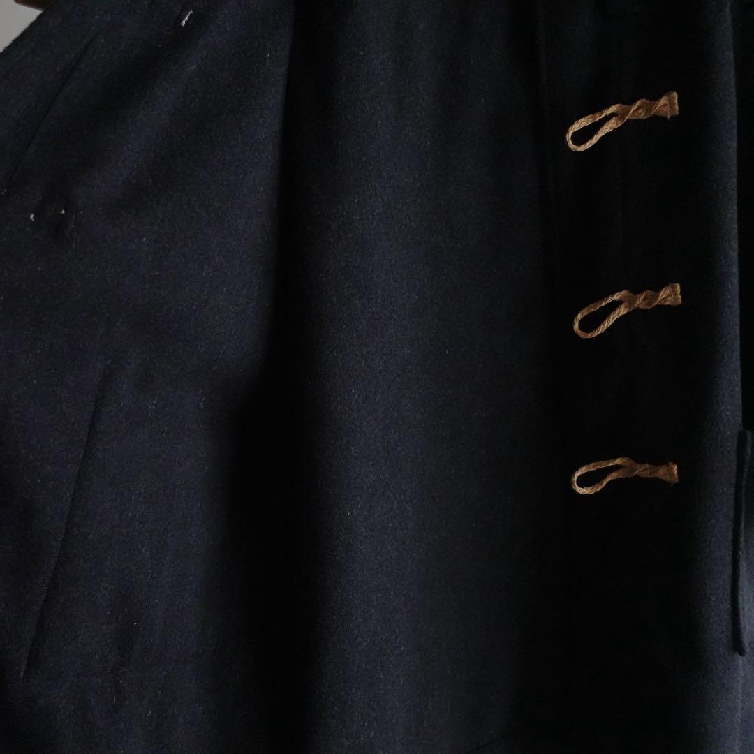 Polo RalphLauren ウール　ダッフルコート　チャコールグレー