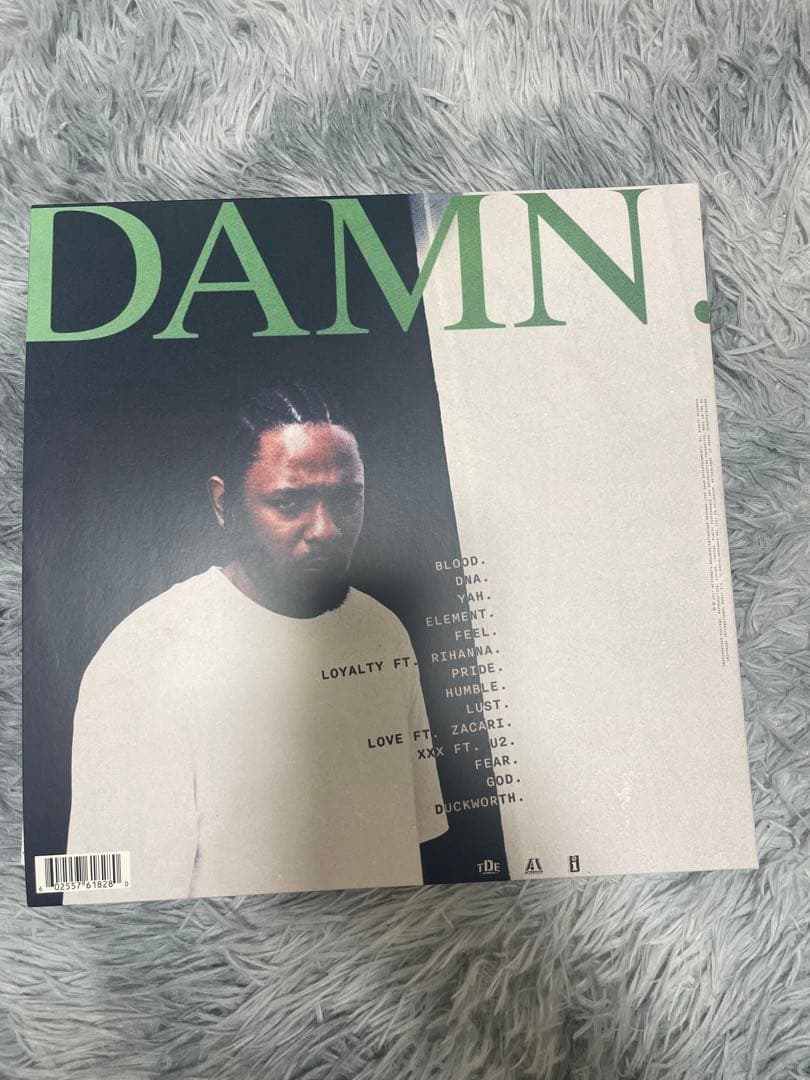 KENDRICK LAMAR DAMN. ケンドリックラマー レコード