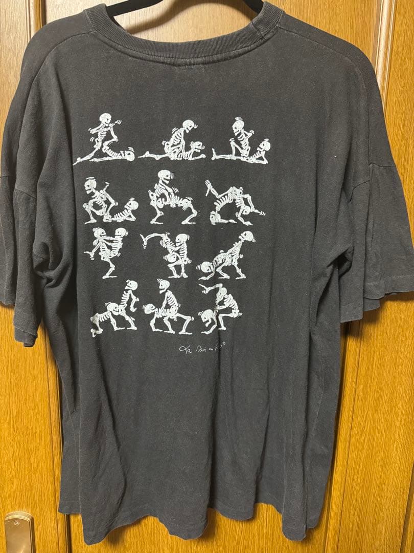 ビンテージ　Tシャツ　スカル　エロ　48手　袖シングル