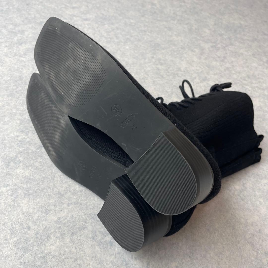 【未使用級】VIVAIA Tammy レースアップ ブーツ 撥水 軽量 黒 40