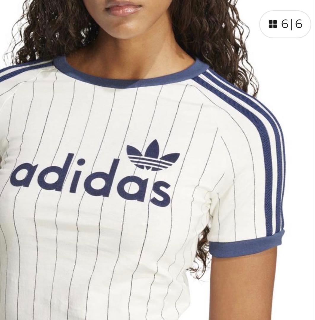 新品タグ付adidasショートスリーブ OWHT/NINDIGO Lサイズ