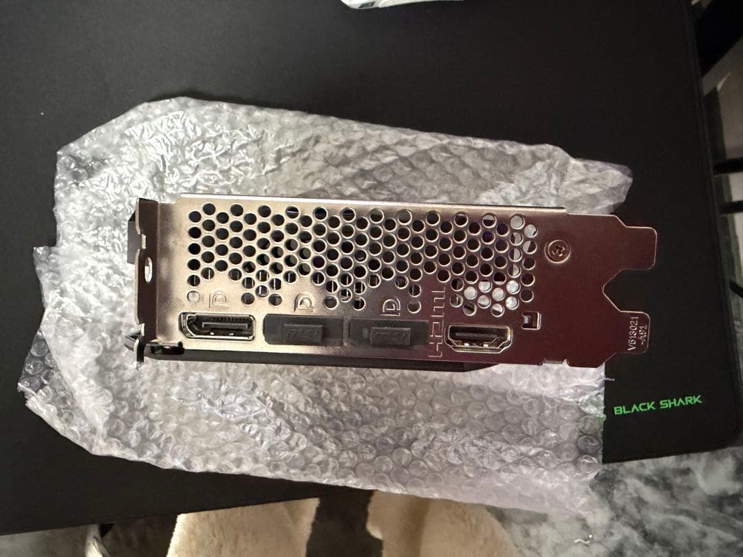 MSI RTX 4060Ti VENTUS 2X BLACK 動作確認済み
