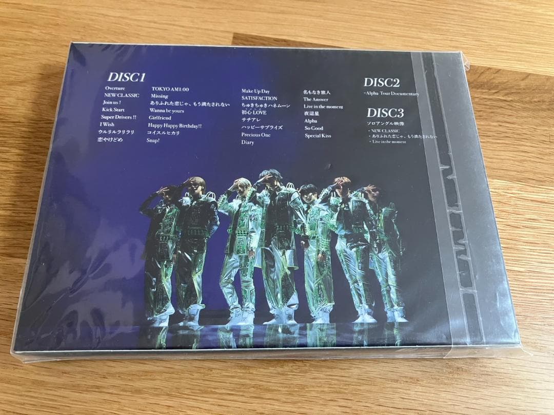 新品 なにわ男子 LIVE TOUR 2024 +Alpha 初回限定盤 DVD