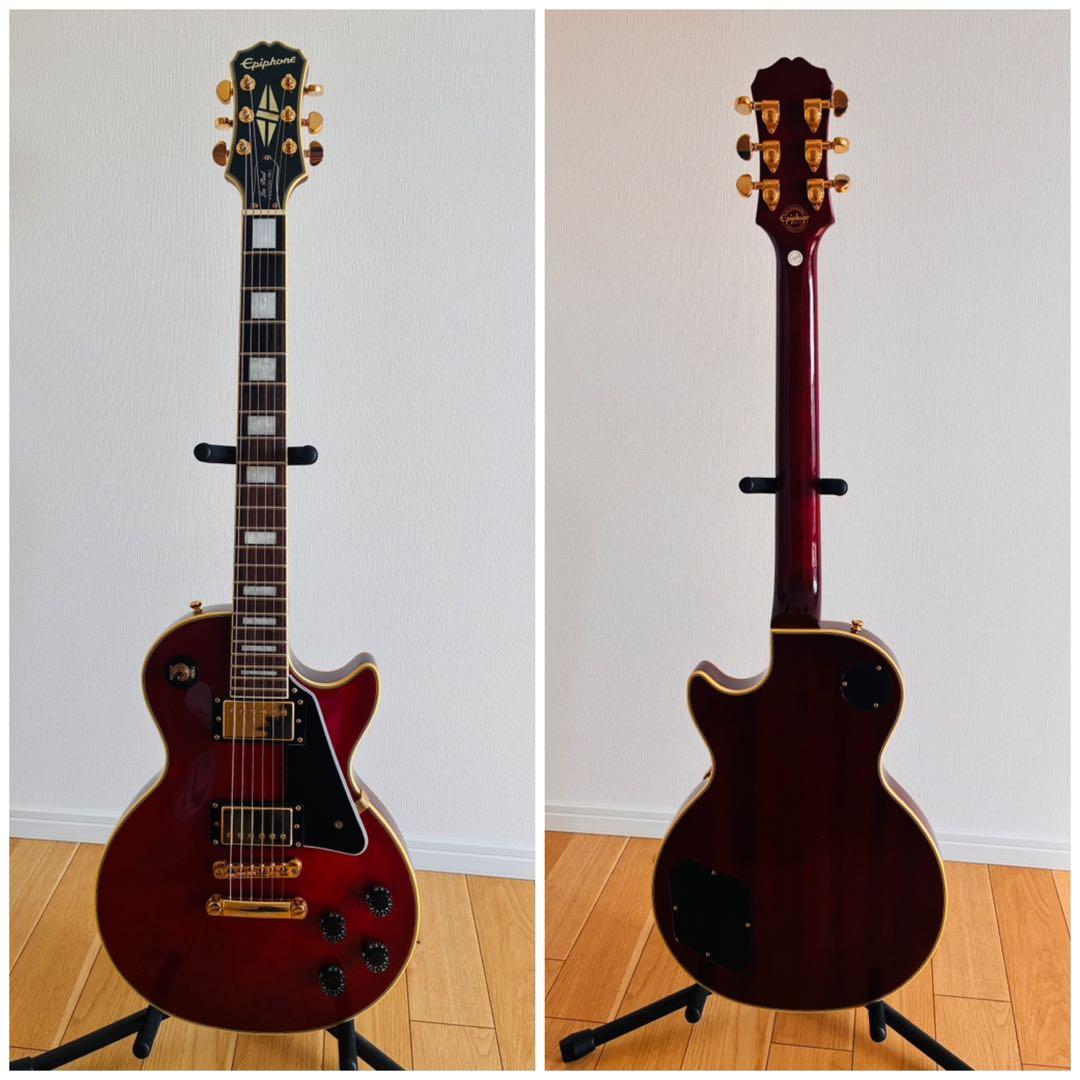 美品 希少 エピフォン Les Paul Custom PRO GROVER