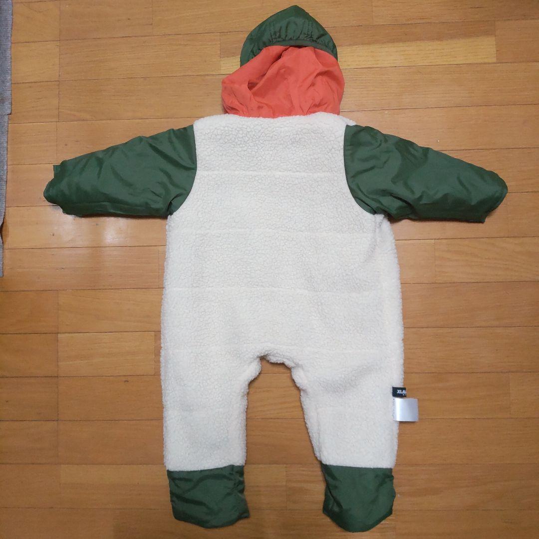 ほぼ未使用★X‐LARGE★エクストララージ★裏ボア★ジャンプスーツ★ロンパース
