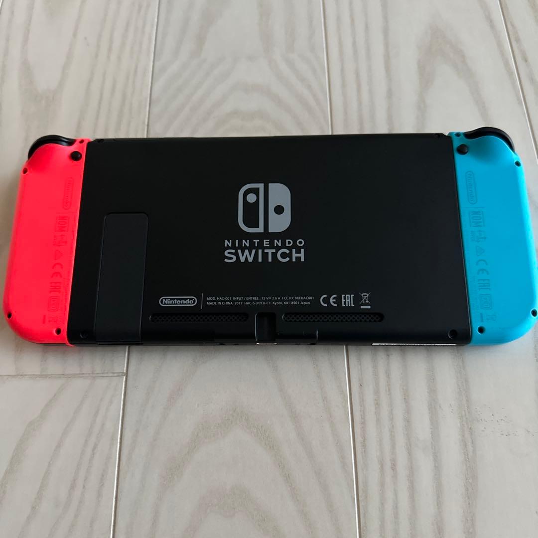 Nintendo Switch ネオンブルー・ネオンレッド 本体 (箱無し)