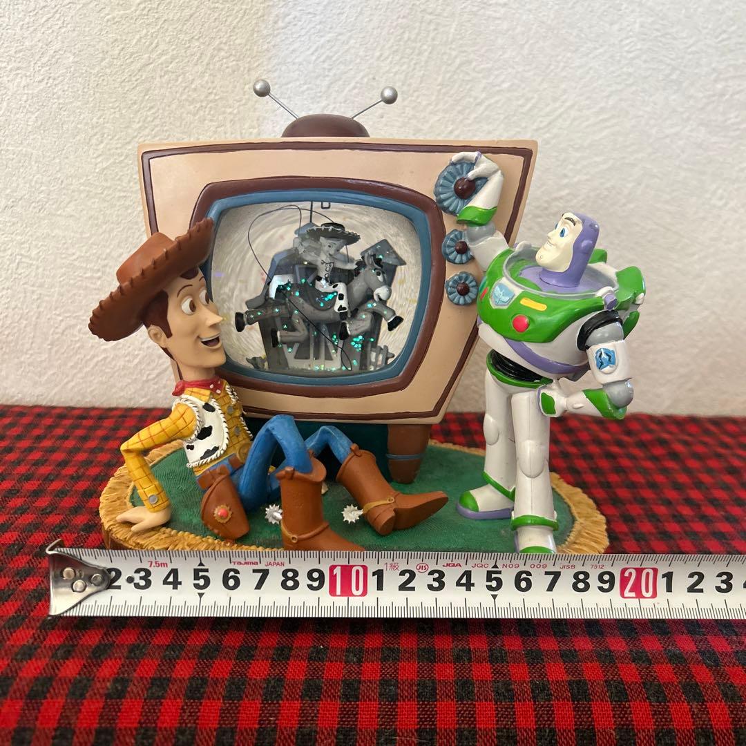 ディズニー　トイストーリー　スノードーム　オルゴール
