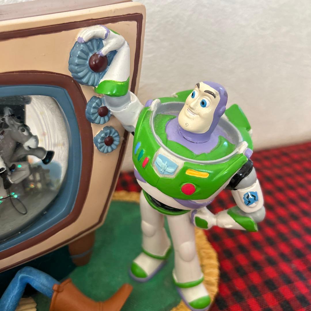 ディズニー　トイストーリー　スノードーム　オルゴール