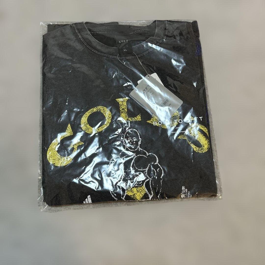 トップス LyFT GOLD'S Gym Vintage Logo Big T-Shirt