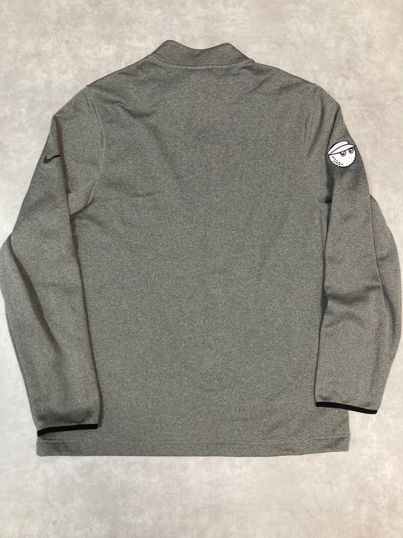 こ*ん様 NIKE × MALBON GOLF サーマフィット ハーフジップシャ