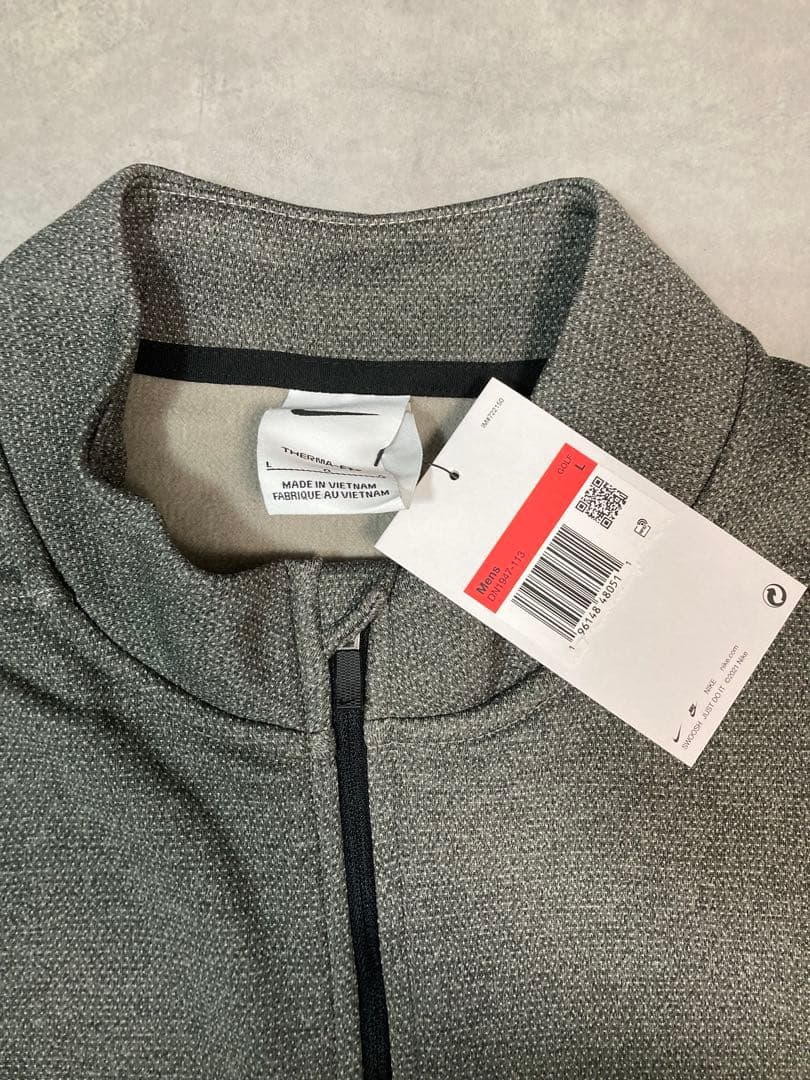 こ*ん様 NIKE × MALBON GOLF サーマフィット ハーフジップシャ