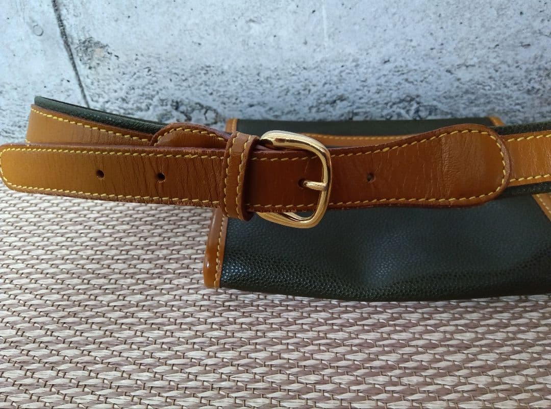 LANCEL　ランセル　ウエストポーチ　ベルト　レザー　レディース