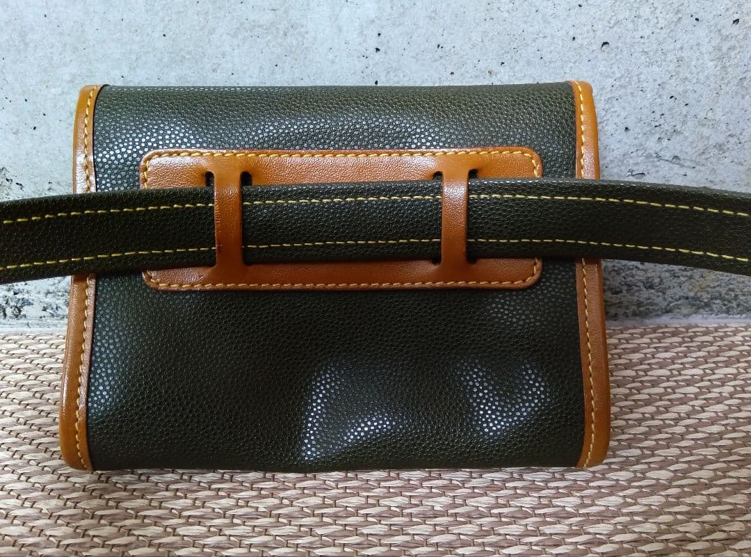 LANCEL　ランセル　ウエストポーチ　ベルト　レザー　レディース