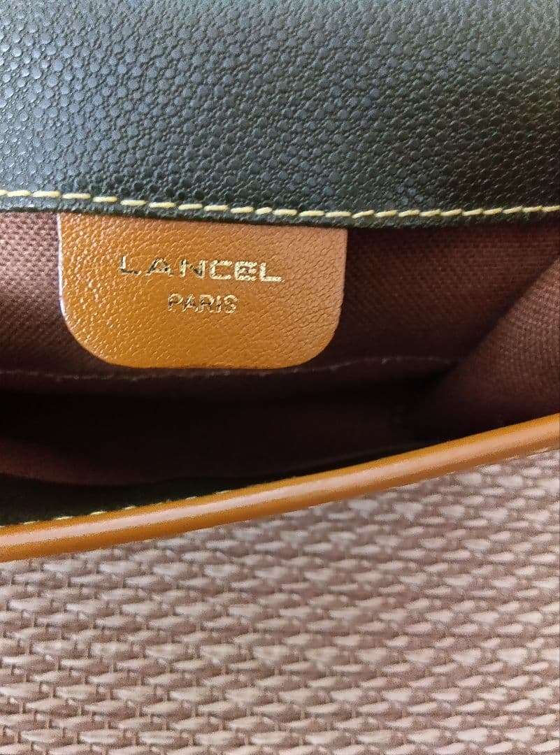 LANCEL　ランセル　ウエストポーチ　ベルト　レザー　レディース