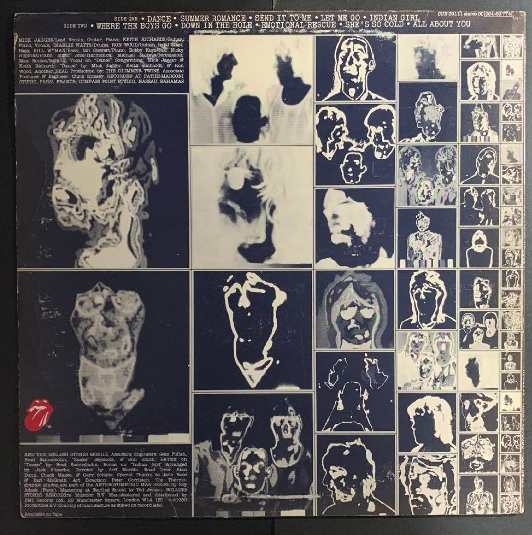 Rolling Stones / Emotional Rescue UK盤LP