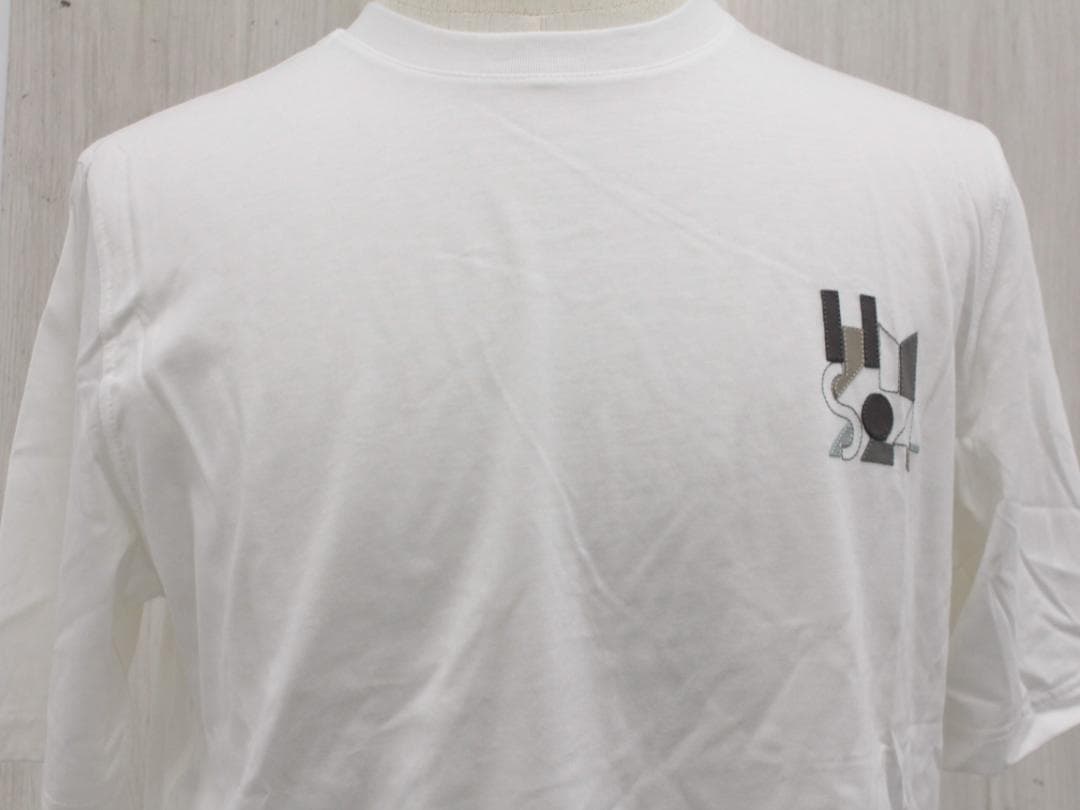 ▲美品 エルメス HERMES パズルパッチ Tシャツ レザーパッチ 24春夏