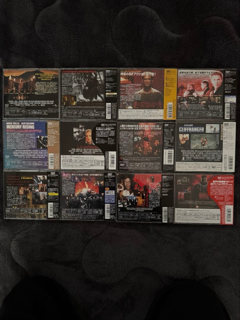 アクション映画 DVD コレクション38枚と音響DVD二枚