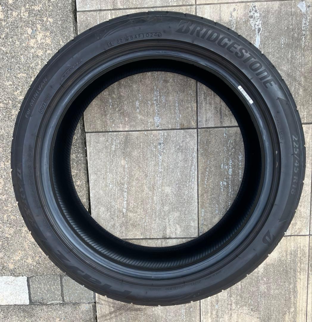 ブリヂストン Playz PX-RVⅡ 225/45R18 95W 4本
