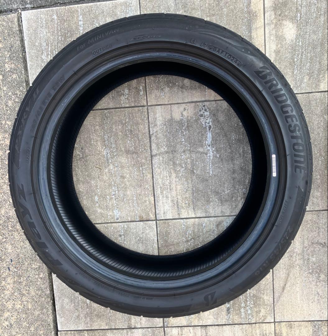ブリヂストン Playz PX-RVⅡ 225/45R18 95W 4本