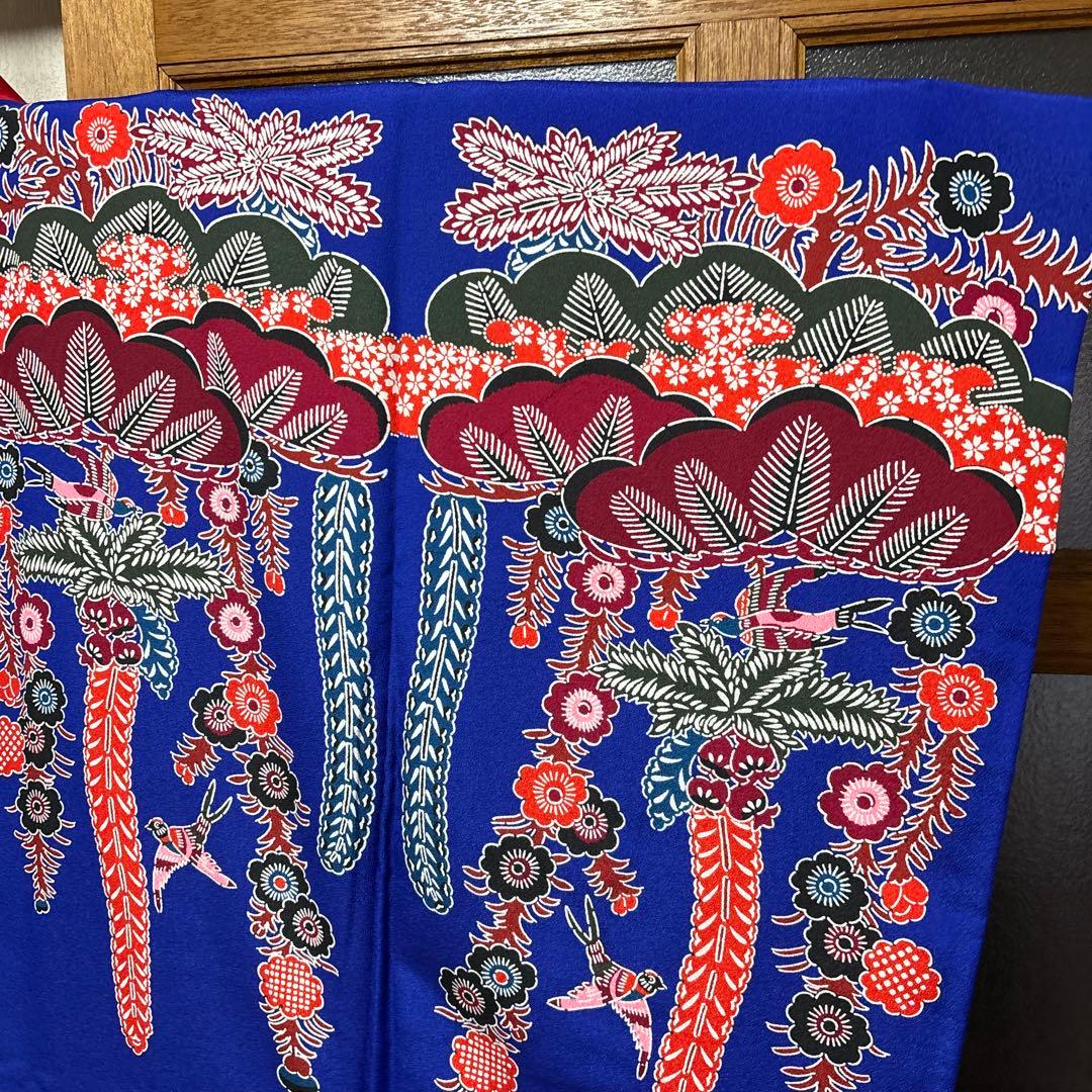 沖縄紅型ブルー