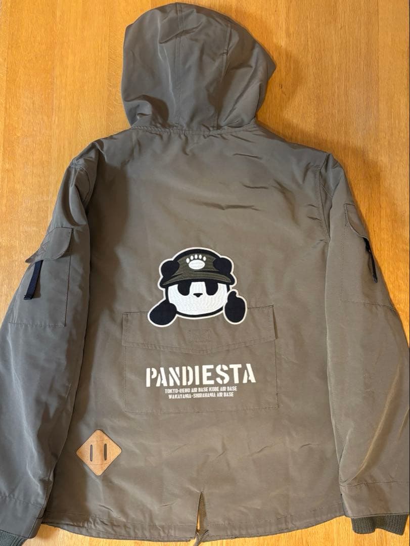 新品タグ付き　PANDIESTAコート　オリーブ　Ｍサイズ