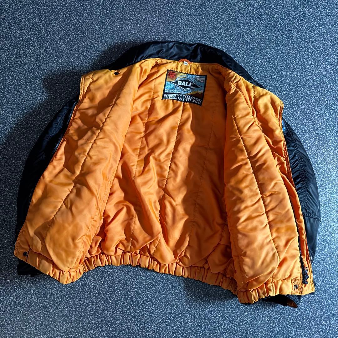 ジャケット・アウター 80's BALL by M&FG bomber jacket MA1 L2B