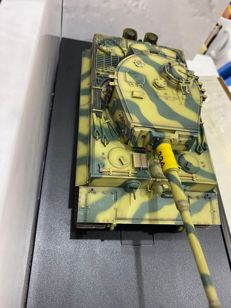 1/35 ドイツ軍 ティーガーI 後期生産型 第505 重戦車大隊 完成品♪