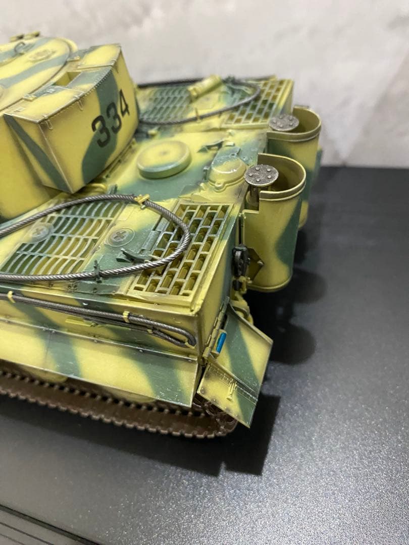 1/35 ドイツ軍 ティーガーI 後期生産型 第505 重戦車大隊 完成品♪