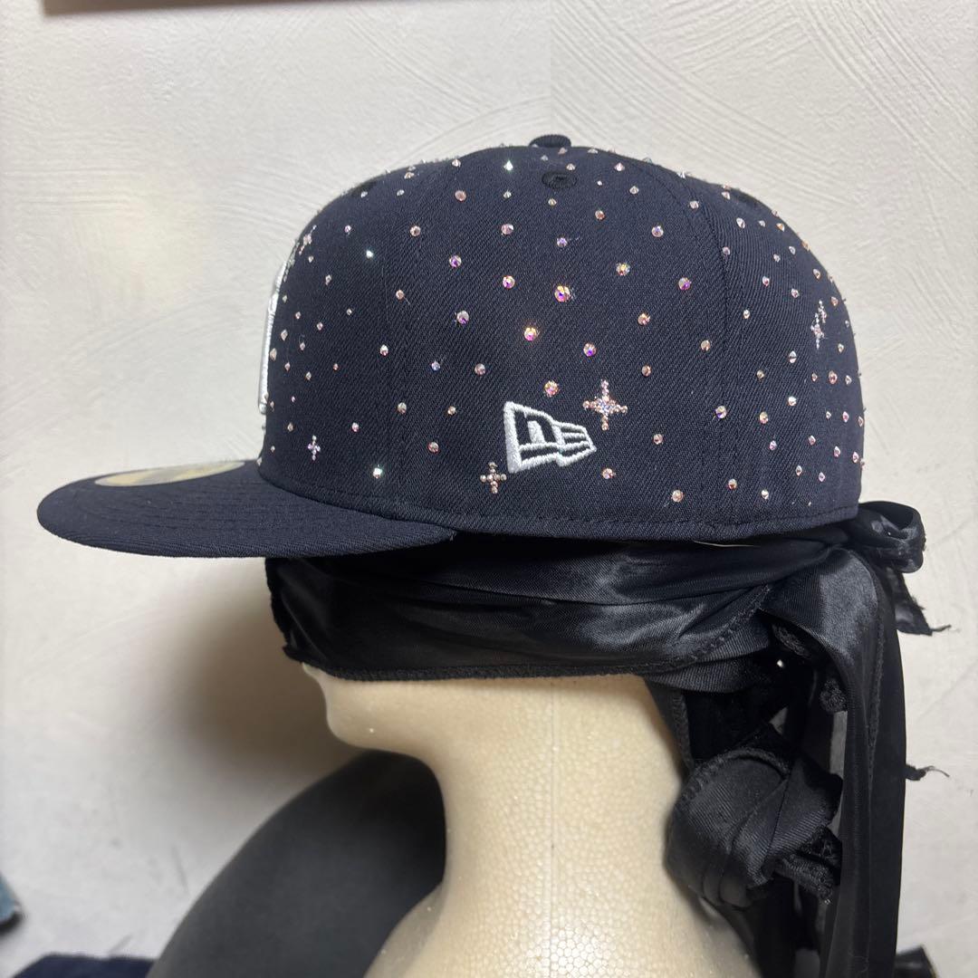 オーロラスワロフスキー　newera ジュエルキャップ