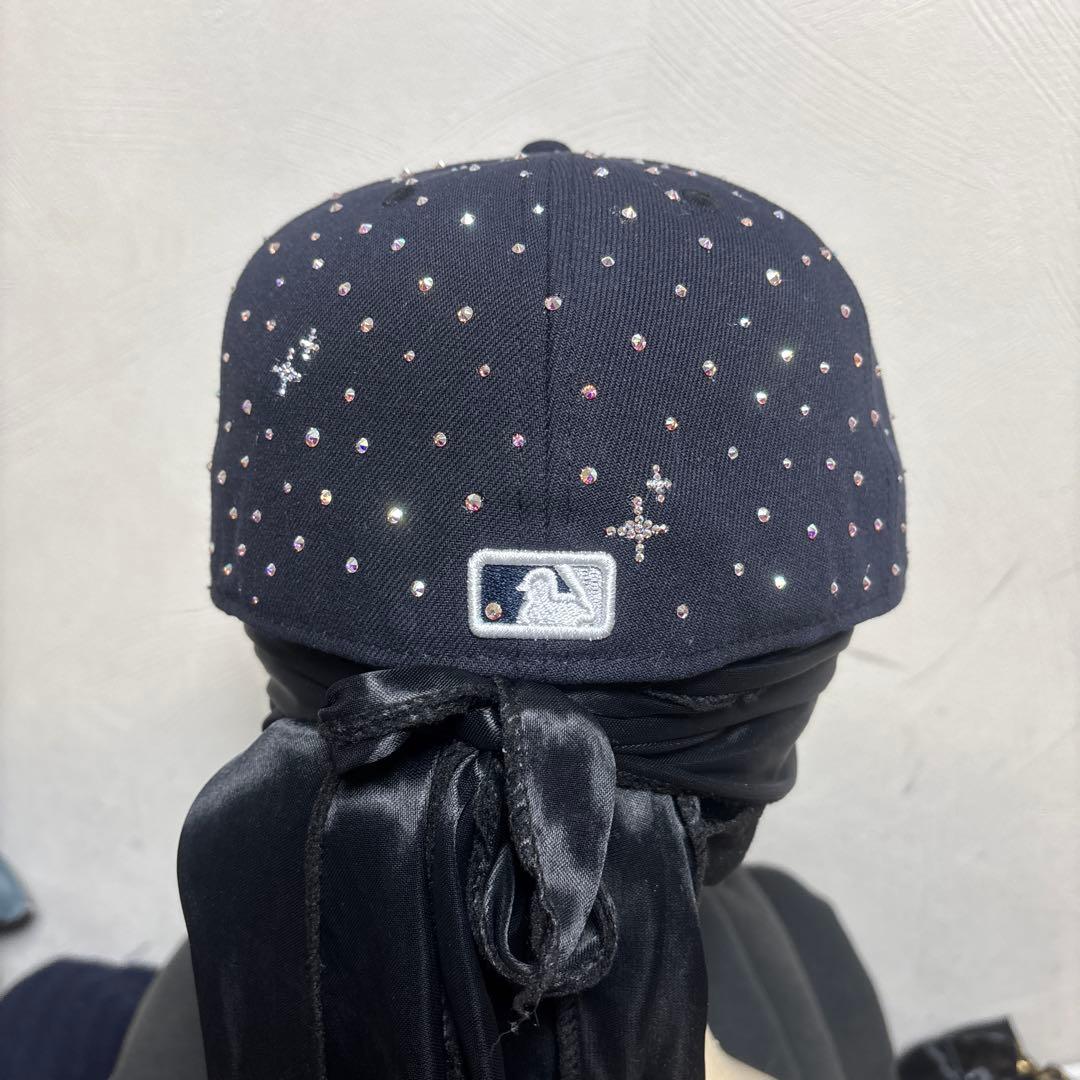 オーロラスワロフスキー　newera ジュエルキャップ