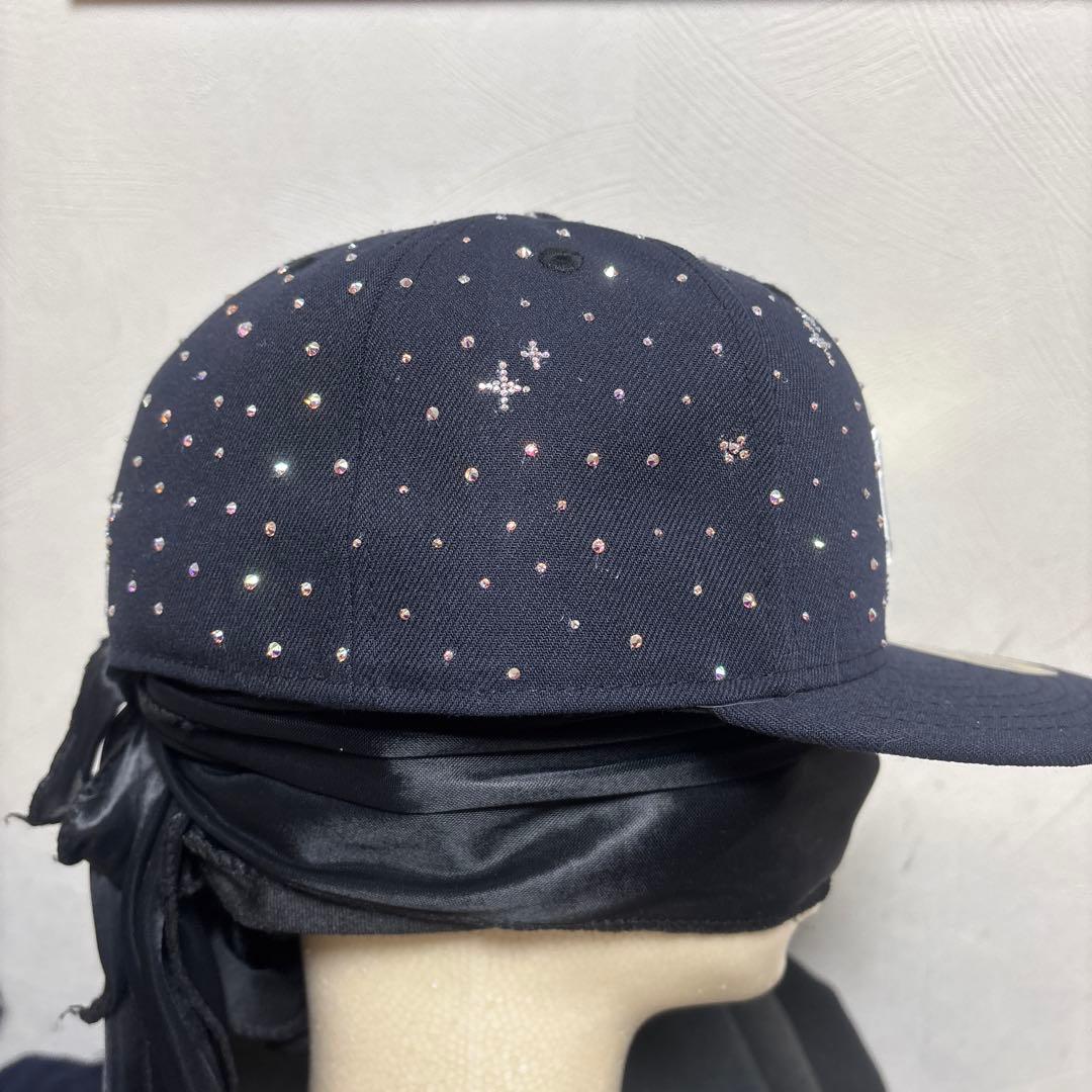 オーロラスワロフスキー　newera ジュエルキャップ