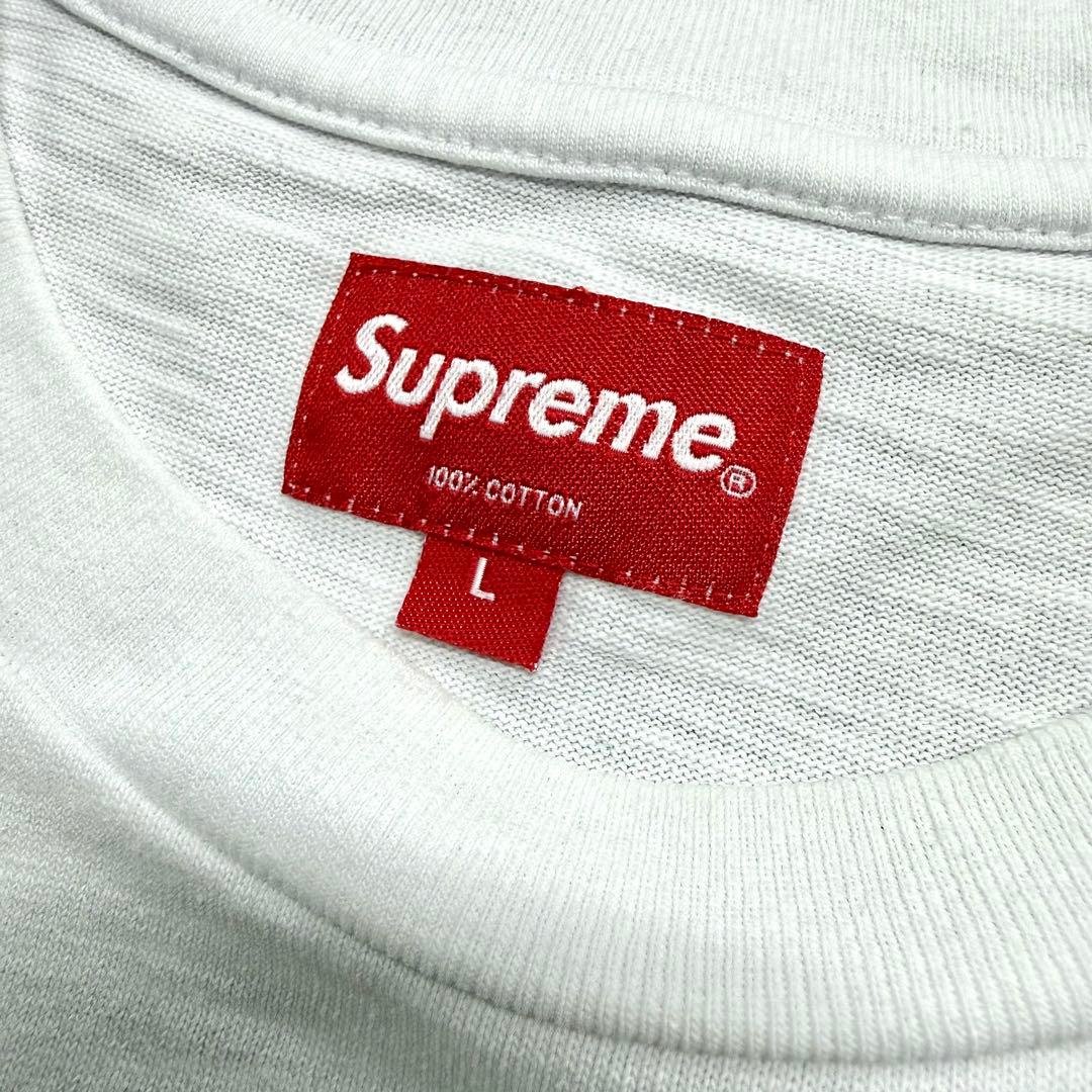Supreme ポケット無地T-SHIRT WHITE 無地TEE