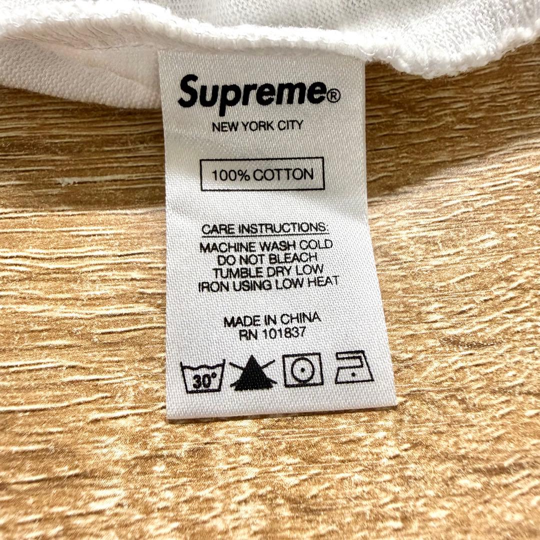 Supreme ポケット無地T-SHIRT WHITE 無地TEE