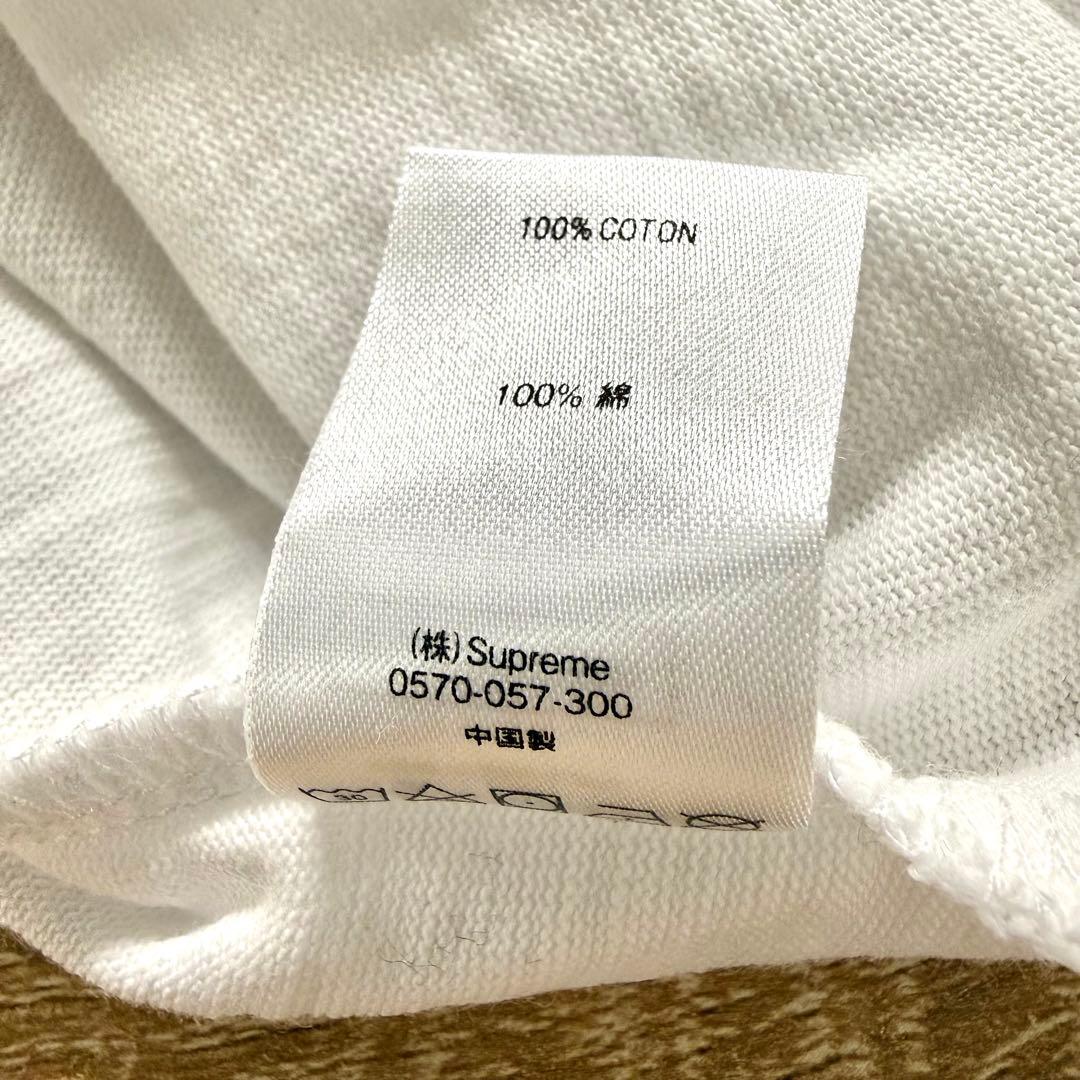 Supreme ポケット無地T-SHIRT WHITE 無地TEE