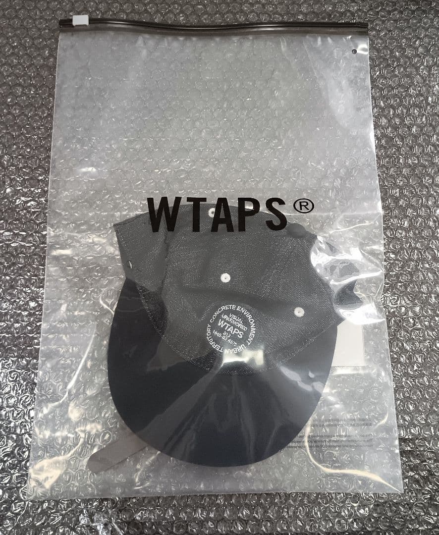 ※希少 新品 WTAPS 25SS T-6M 05 デニム ボール キャップ 黒
