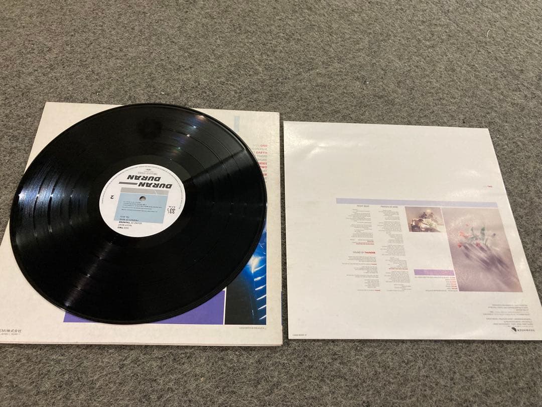 値下げです！Duran Duran レコード 付属ポスター付き