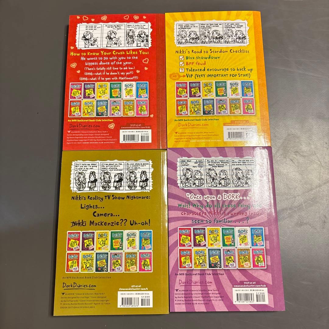 Dork diaries 16冊セットプラス2冊