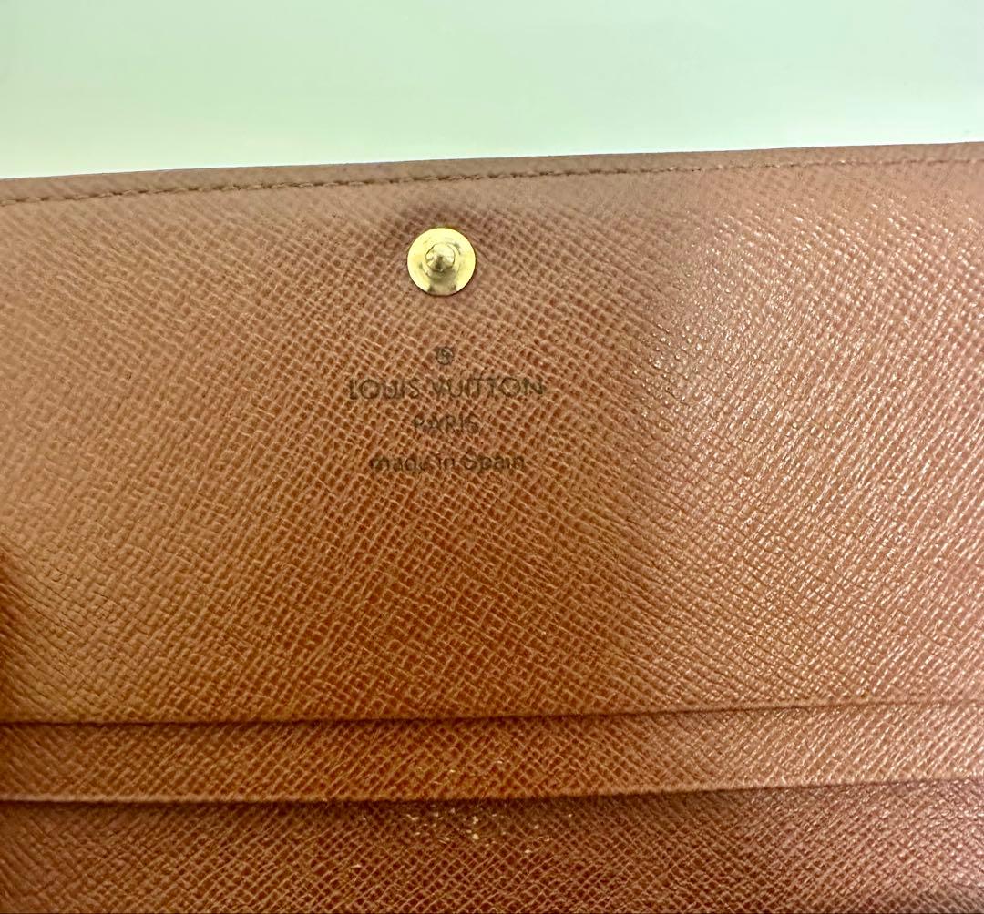 LOUIS VUITTON2つ折り財布 モノグラム ポルトモネジップ